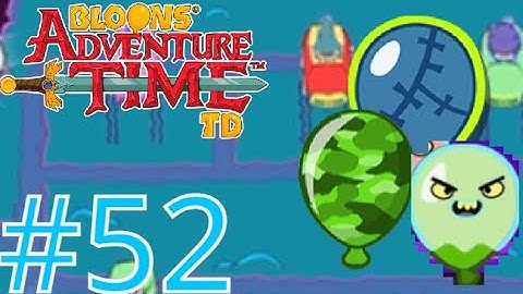 Spooky bloons in Martian games - Bloons Adventure time TD gameplay part 52 (No commentary)