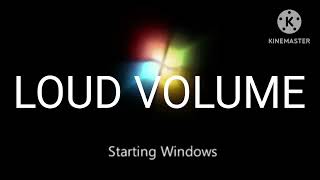 WINDOWS 7 STARTUP (LOUD VOLUME)