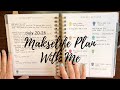 July 20-26 Plan with Me | Makselife Goal Planner