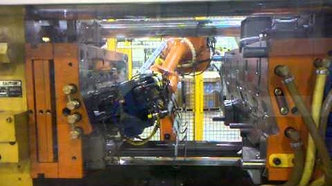 Insert molding with ABB robot