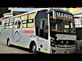 Manish travels premium class ac sleeper bus interior