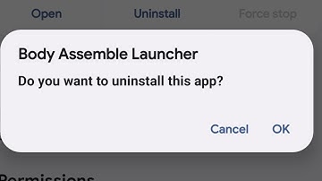 how to delete | uninstall | remove body assembly launcher | body assembly launcher kaise delete kare