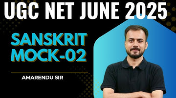UGC NET Sanskrit June 2025 | UGC NET Sanskrit Mock 2 | UGC NET Sanskrit Previous Year Questions