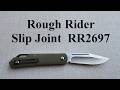 Rough Rider Green G-10 Slip Joint  RR2697