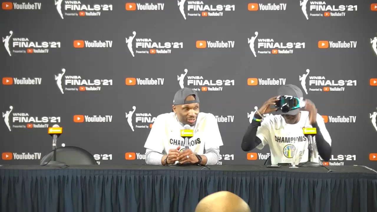 WNBA Finals Championship Postgame Chicago Sky and Phoenix Mercury coach October 17