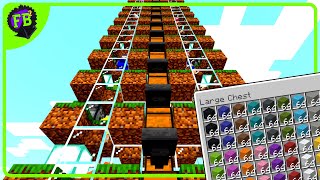 Double Stacked Tower of Wool Farm! Forever Bedrock S2E20