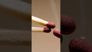 No Fire 🔥 Still Heat! | Matchstick Friction ASMR 😌 | Science Shorts