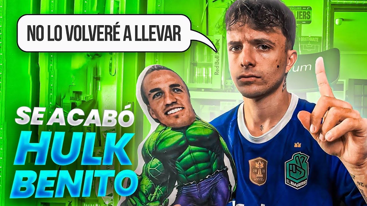 EL MOTIVO DEL ADIÓS DE HULK BENITO !! POR ESTO NO LO VOLVERÉ A LLEVAR