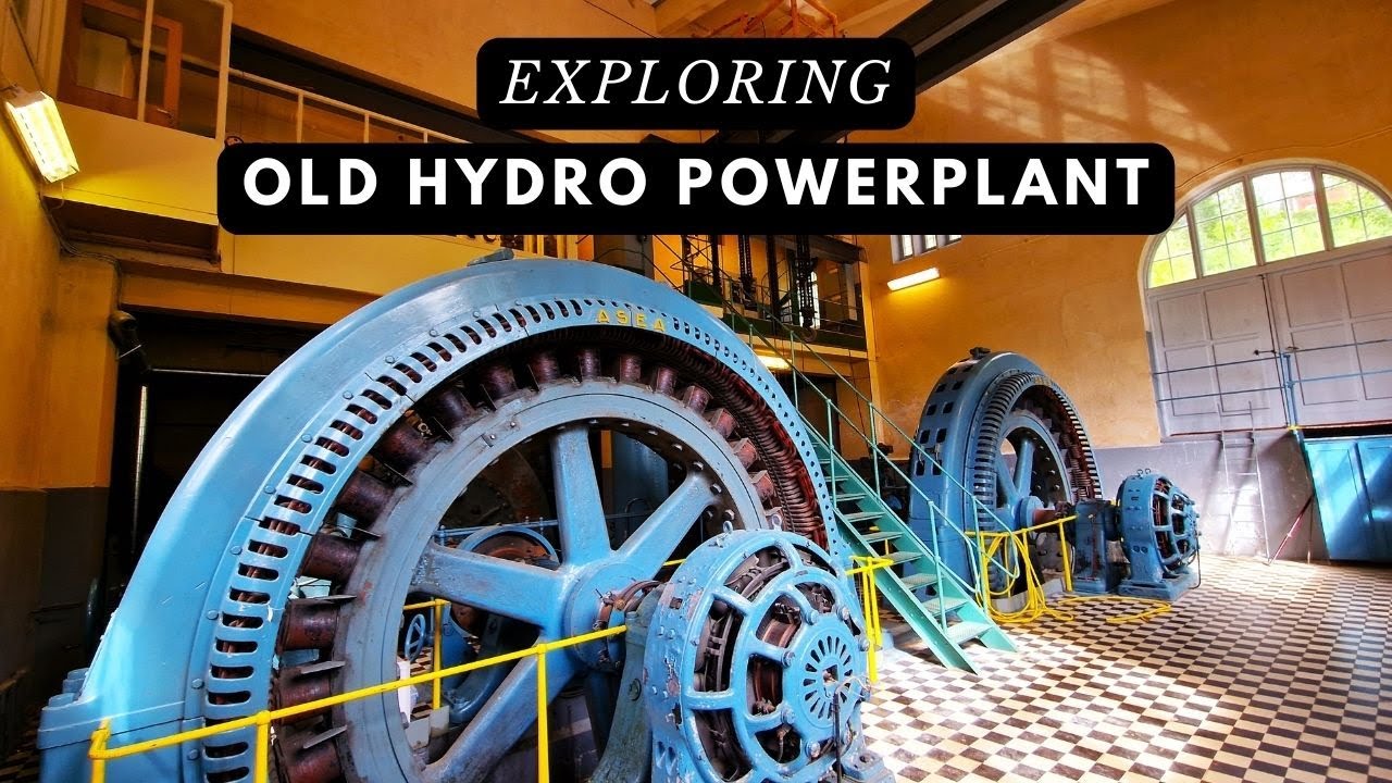 Old Swedish Powerplant Built 1912 - Exploring Sweden