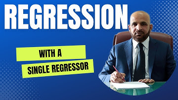 Regression with a Single Regressor (English) | Dr. Zahid Asghar | Pakistan Economic Forum