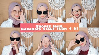 Shopee Haul Kacamata Super Murah Korean Style Start From 4K 2020