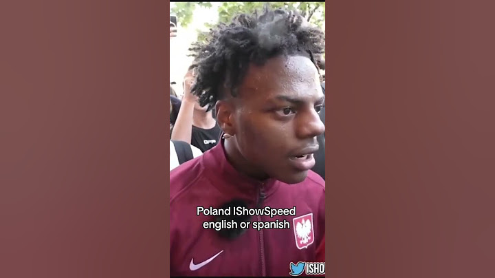 IShowSpeed w Polsce - English or Spanish