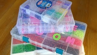 Updated Rainbow Loom Storage! 