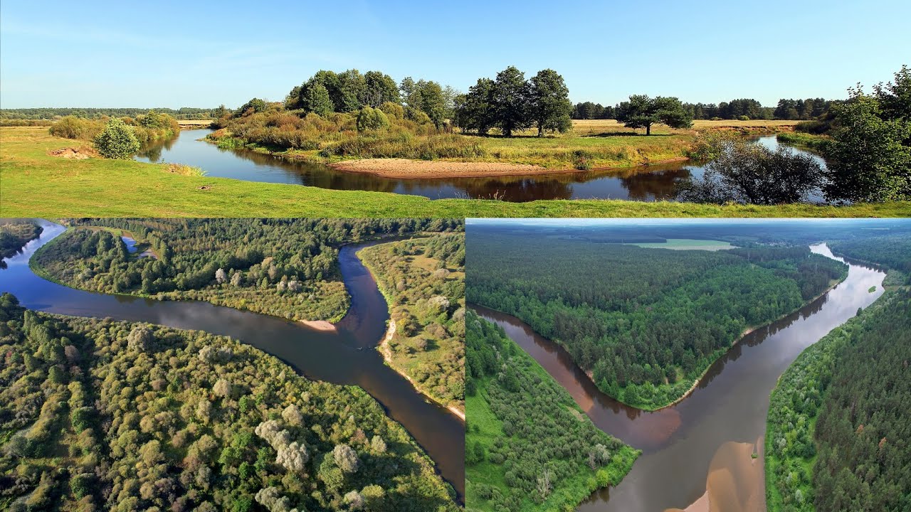 Нёман Беларуси - от истока до Литвы. 479-километров поистине Судьбоносной Реки Беларуси.