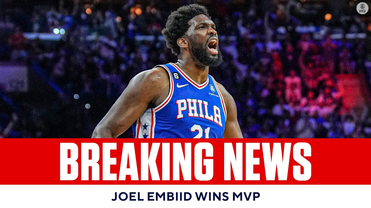 Joel Embiid named NBA's 2022-23 MVP