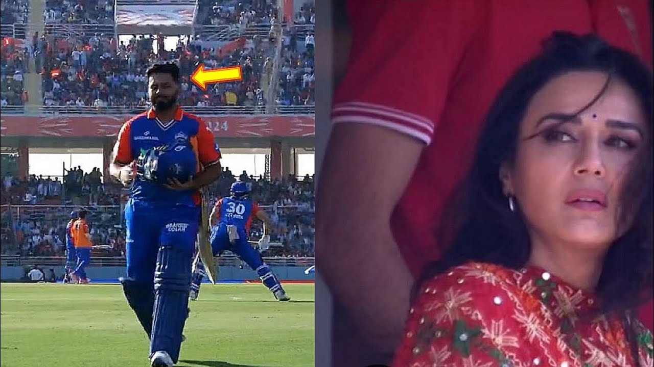 Preity Zinta On Rishabh Pant Heart Touching Moments in Stadium Delhi vs