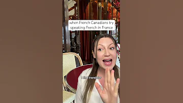 When Canadians Speak French In France France French Canada Quebecois Quebec Funny Accent 