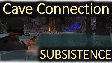 How to go to one cave from the other | Cave Connection | Cave Location | New Subsistence Gameplay