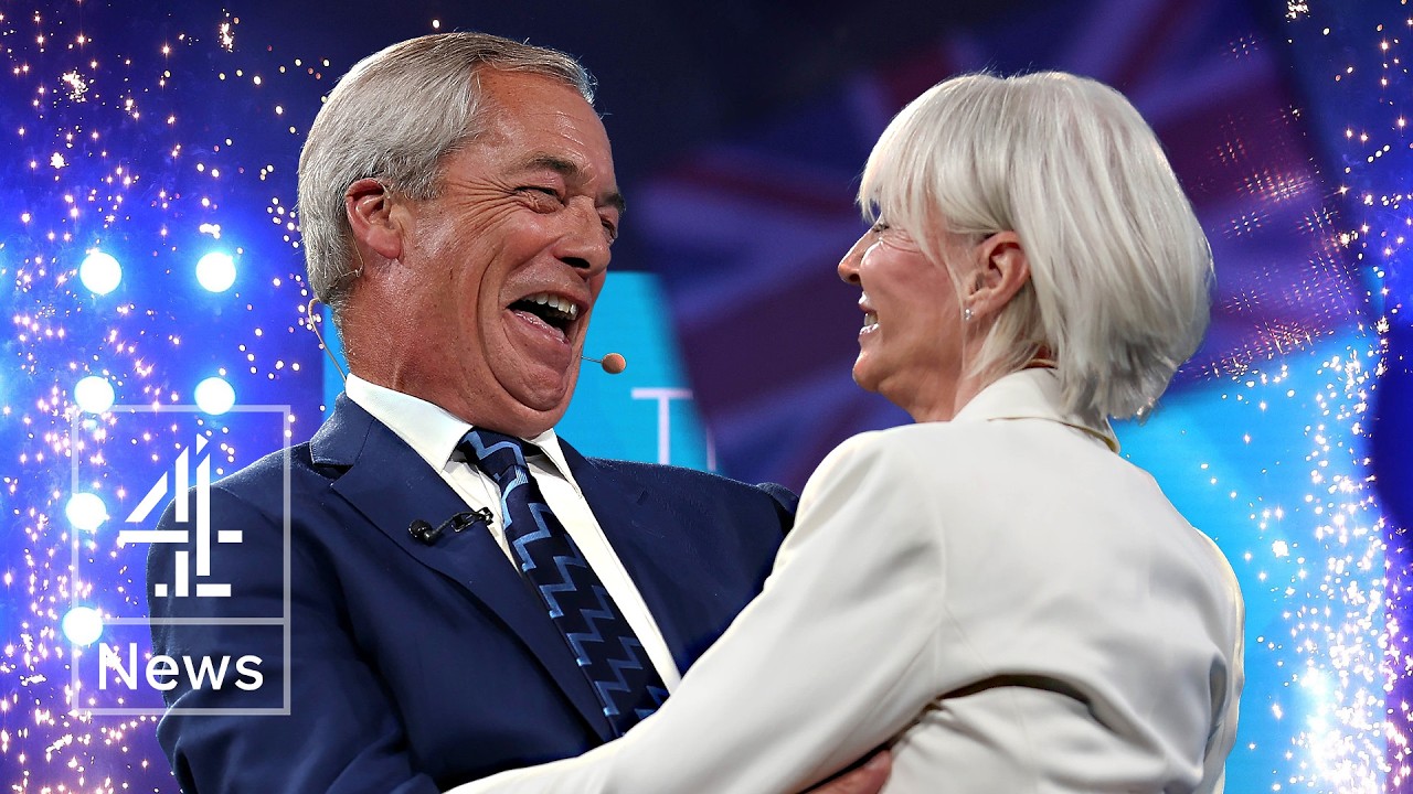 Farage welcomes Tory defector Nandine Dorries to Reform UK