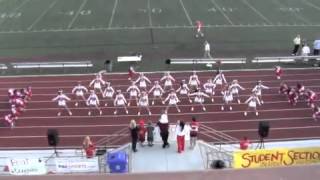 CCHS Varsity Dance and Cheer Pregame Performance 2011