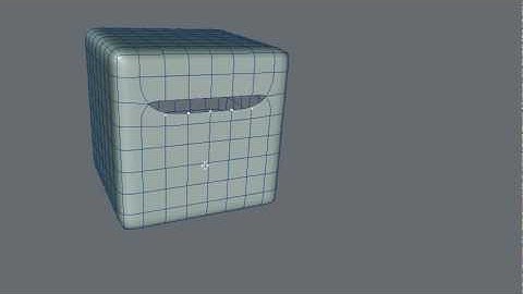LightWave plugin - Edge Opener (32) (Ø)