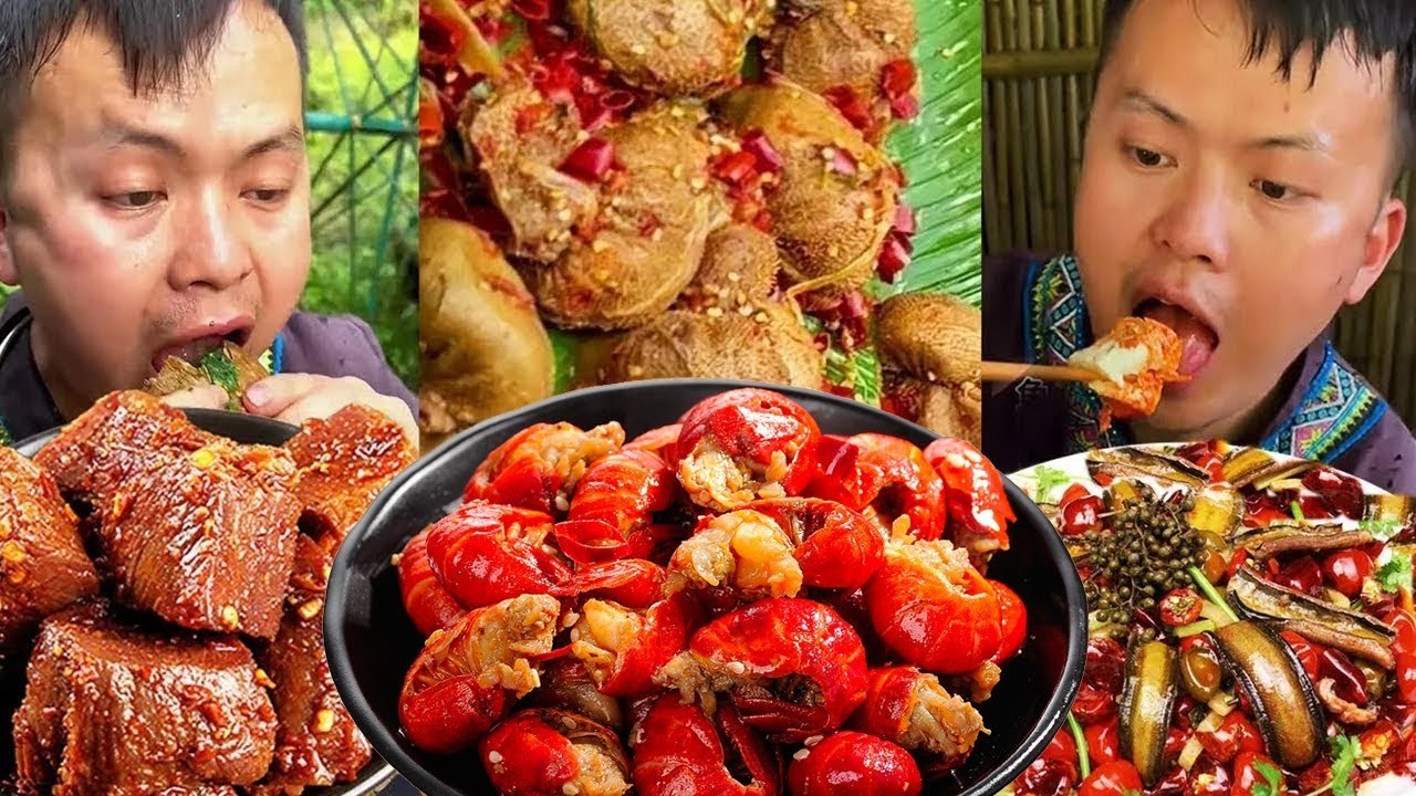 【ASMR MUKBANG】：FIND A WILD FISH POND AND GRILL SOME FISH TO CELEBRATE THE DROP IN TEMPERATURE