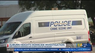 Man dead after shooting in apartment complex, woman arrested