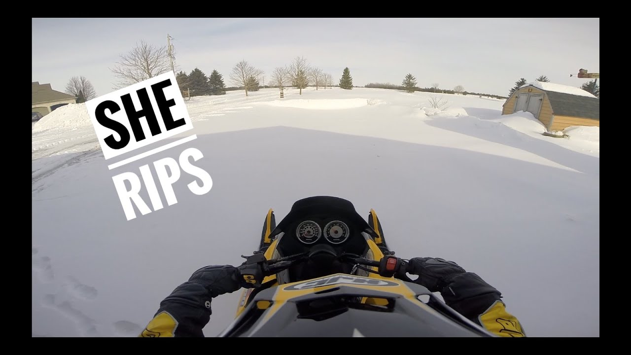 SLED ON / OFF TRAIL RIPPING! YouTube