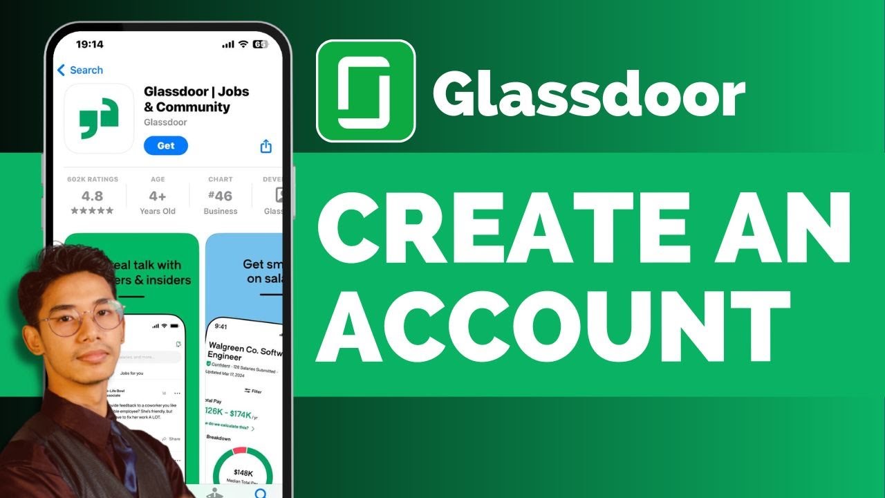 How To Create Glassdoor Account !