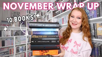 all the books I read in November ✨ 10 Books! | November Reading Wrap Up | Bookmas Day 2