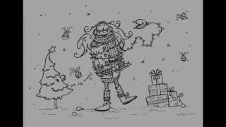 Tangled In Holiday Mood Sketchurday Timelapse Digital Sketching In Krita