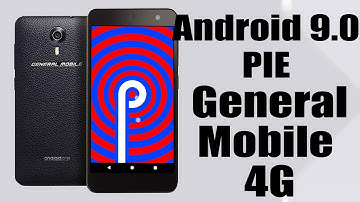 Install Android 9.0 pie on General Mobile 4G (Resurrection Remix) - How to Guide!