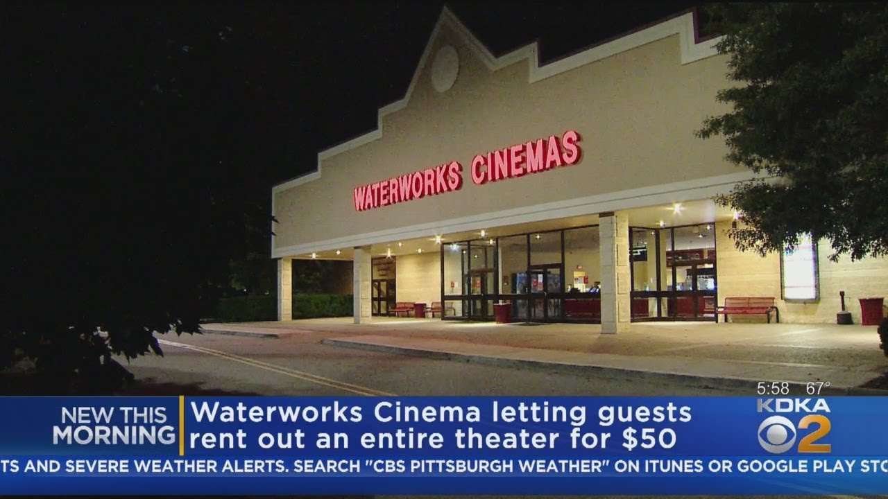 Waterworks Cinemas Renting Out Private Theaters - YouTube