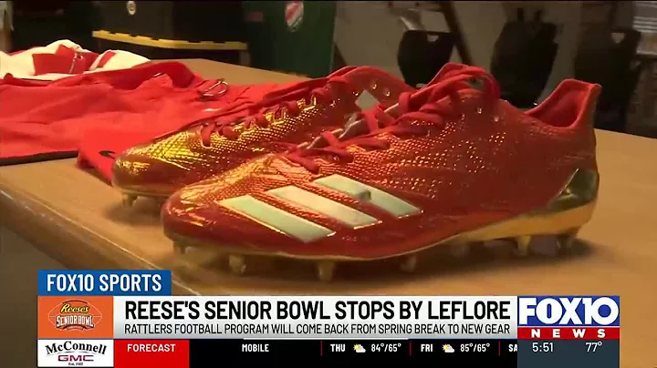 Reese's Senior Bowl stops by Leflore for equipment drop-off