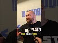 Eddie Hall & John Fury SHOW RESPECT! #shorts