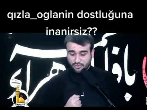 Qızla oğlanın dostluğu