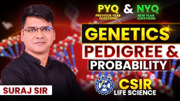 GENETICS | Pedigree & Probability | PYQ of CSIR NET 2025 | Next Year Question