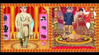 indian wedding bride saree fashion salon arrange marriage game screenshot 2