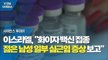 이스라엘, "화이자 백신 접종 젊은 남성 일부 심근염 증상 보고" / YTN 사이언스