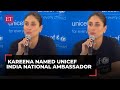 Actress kareena kapoor khan appointed as unicef indias national ambassador