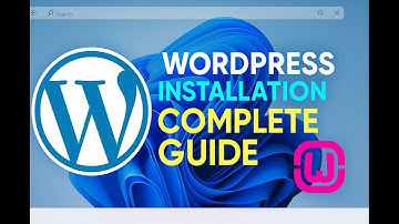004 | How to Install WordPress locally in WAMP Localhost on Windows 11 2025 | Update  Complete Guide