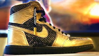 Customized Air Jordan 1 Sneakers by Golden Concept – GOLDEN CONCEPT