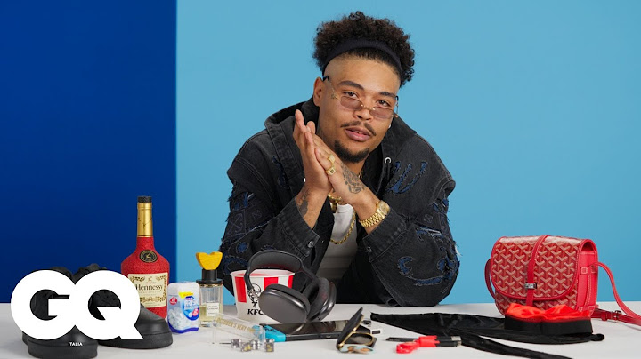 Artie 5ive racconta quali sono gli oggetti di cui non può fare a meno | GQ Italia