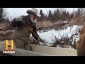 Mountain Men: TOM'S ICY WATER CANOE TEST (Season 9) | History