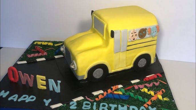 School Bus Cake - Happy Home Fairy