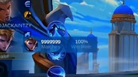 9999999 matches + 100% winrate alucard how😳😲
