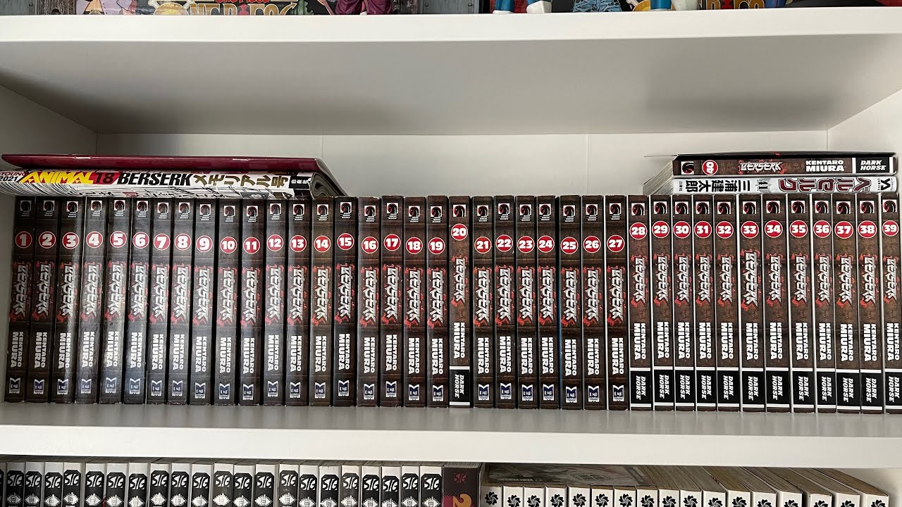 WHAT EVERY VOLUME OF BERSERK MANGA LOOKS LIKE! 