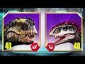 INDOMINUS REX Vs INDOMINUS REX GEN 2 - Jurassic World The Game