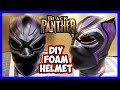 DIY Black Panther Foam Helmet v2