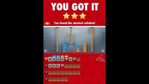 Cargo Bot - M-2 - Double Sort - Shortest Solution